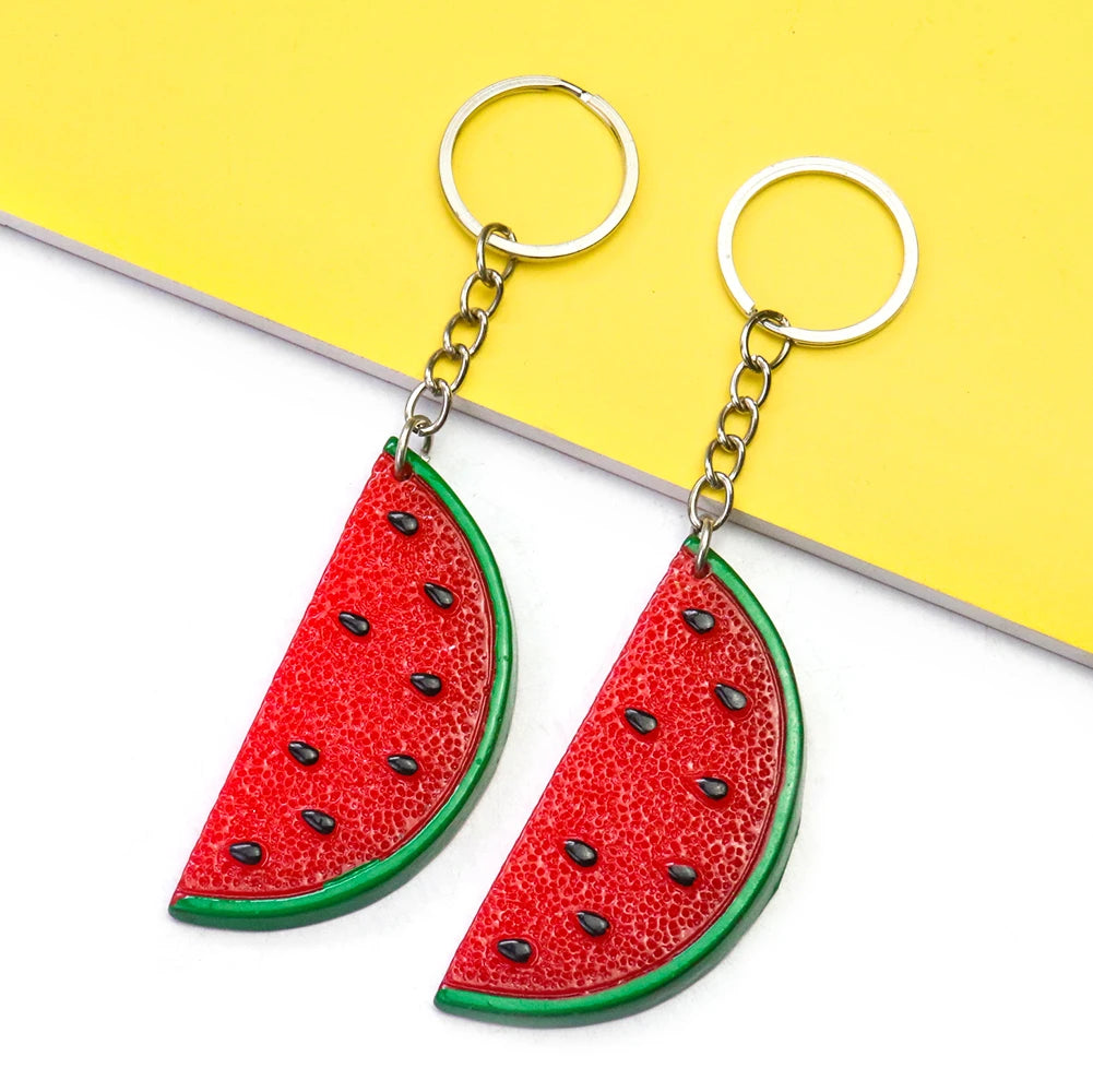 watermelon key chain