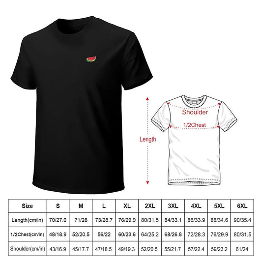 Watermelon T-Shirt sports fans for a boy plus size tops new edition oversized t shirt men