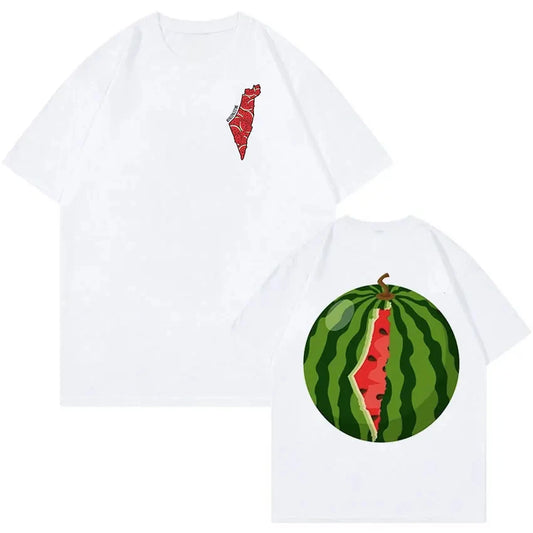 This Is Not A Watermelon Funny Graphic T Shirts Men's Women Fashion Casual Short Sleeve Tee Tops Man Cotton SUMMER T-shirt