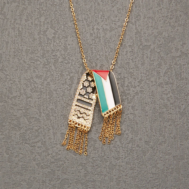 Stainless Steel Necklaces For Men Women Kufiya