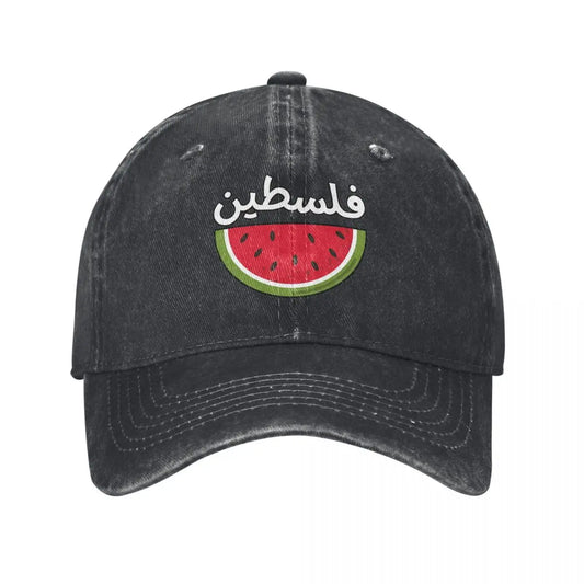Palestine Watermelon Baseball Cap alestinian flag colors Men Sun-Proof Hip Hop Dad Hats Fashion Running Hippie Snapback Cap