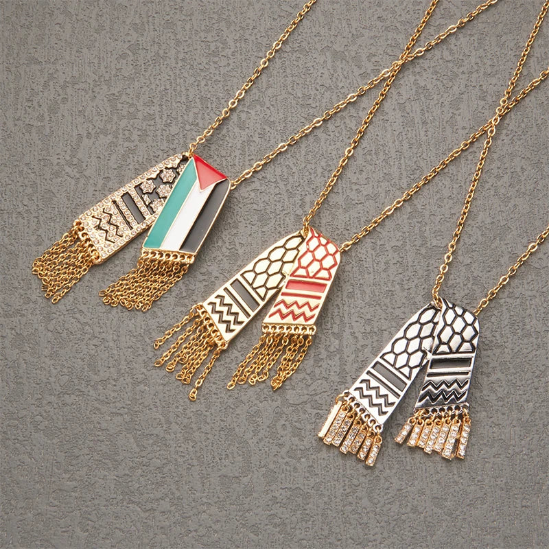 Stainless Steel Necklaces For Men Women Kufiya