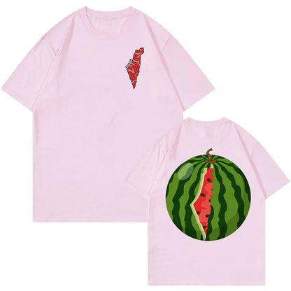 This Is Not A Watermelon Funny Graphic T Shirts Men's Women Fashion Casual Short Sleeve Tee Tops Man Cotton SUMMER T-shirt