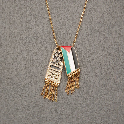 Stainless Steel Necklaces For Men Women Kufiya