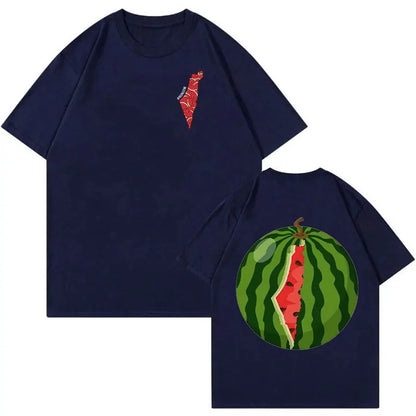 This Is Not A Watermelon Funny Graphic T Shirts Men's Women Fashion Casual Short Sleeve Tee Tops Man Cotton SUMMER T-shirt